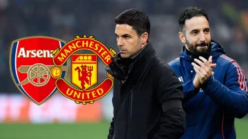 United é Arsenal, offizielle Formationen