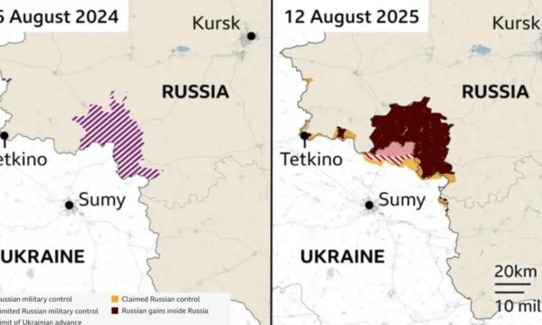 Trupele ucrainene avansează spre Summy, Ucraina: Conducem operațiuni militare în Olecivka și Yunakivka