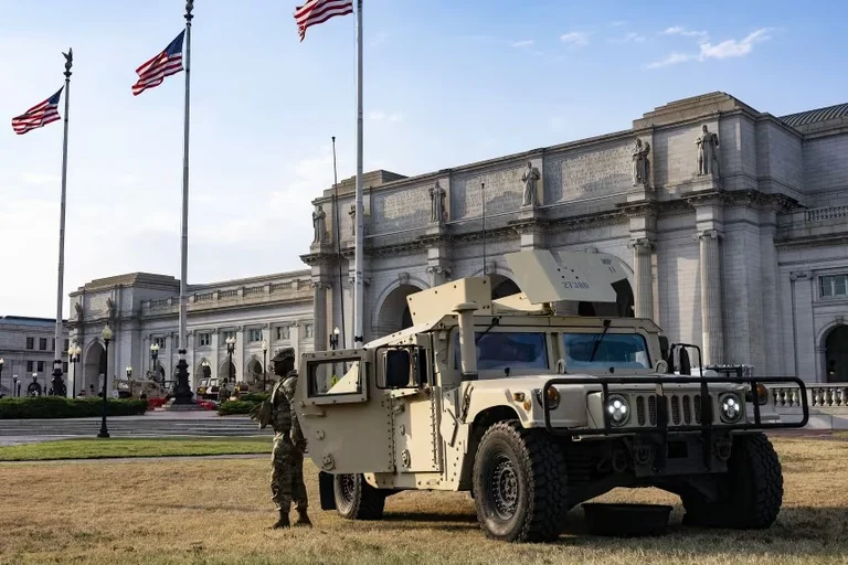 West Virginia National Guard bliver sendt til Washington.