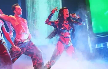 Katy Perry au concert : Je ne vais pas faire Lipla. Je suis ma tante.