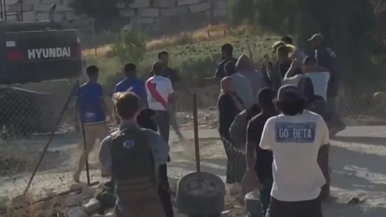 Image publiée quand un militant palestinien est tué par une colonie israélienne