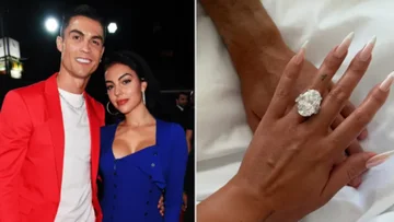 La bague géante Ronaldo a proposé à Georgina à plus de 4m euros