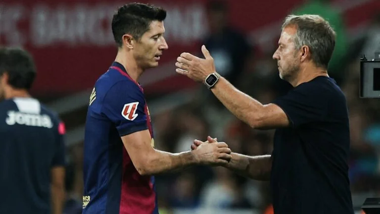 Hansi Flick demande aux directeurs de Barcelone le transfert des descendants de Lewandowski