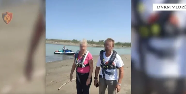 Zwei deutsche Touristen waren im Meer gefangen, gerettet