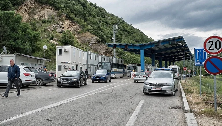 C'est l'état de la réception pour l'accès et la sortie à la Terre Blanche