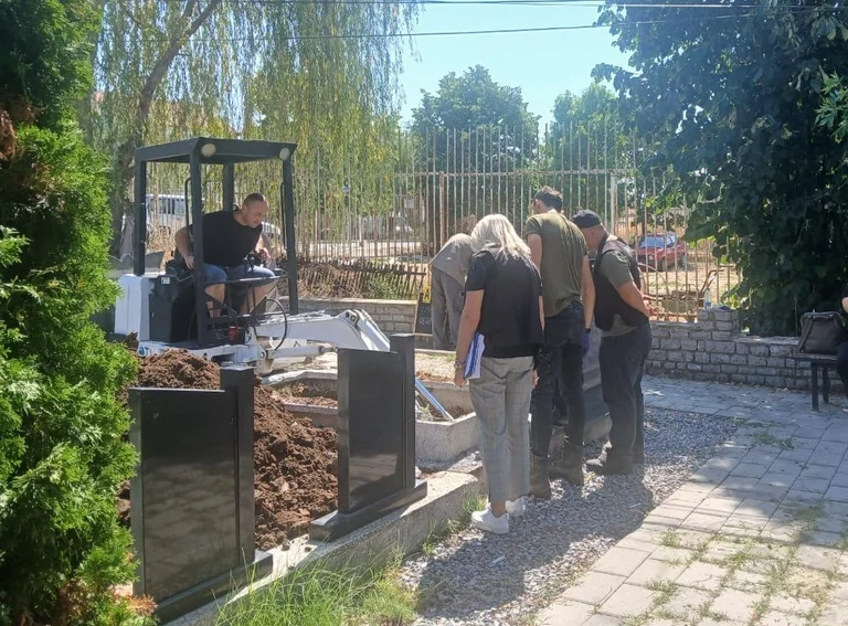 There are mortore remains in Vushtrri, suspected of being from the missing list.