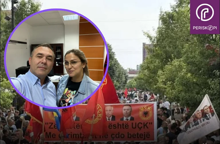 Albanian Selim not heard the voice of protest today attacks constitutional order