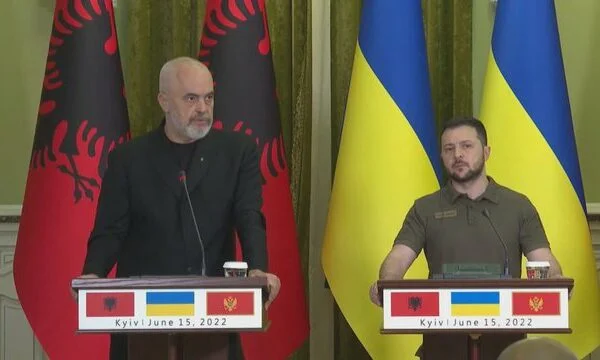 Rama conversazione telefonica con Zelensky: Albania Supporto per l'Ucraina