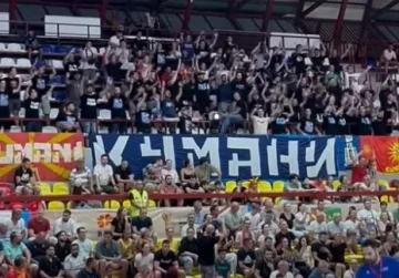 Anti-Albanien ruft in das Kumanovo Spiel, eine verhaftet und mehrere interviewt