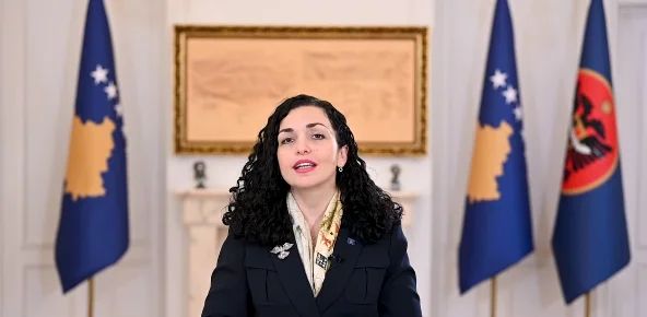 Presidentja Osmani uron Krishtlindjen ortodokse