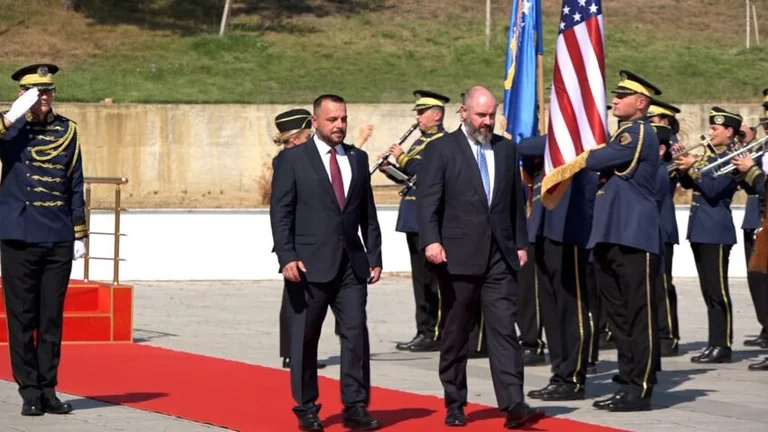 Baker is expected with military honours from Macedonia