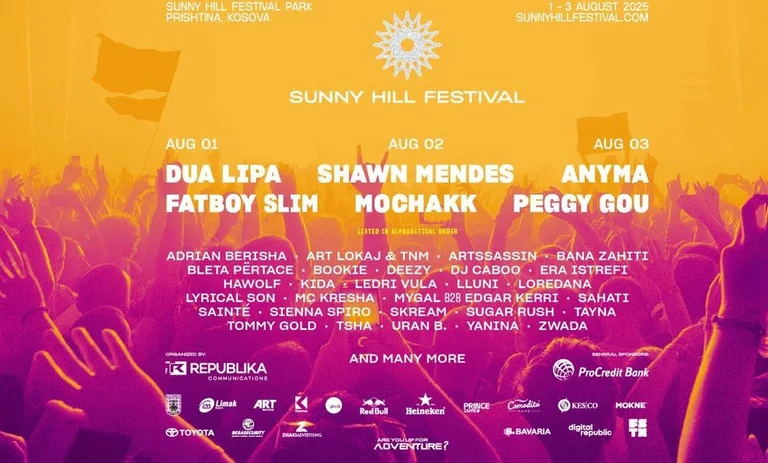 Aujourd'hui le festival “commence Sunny Hill”