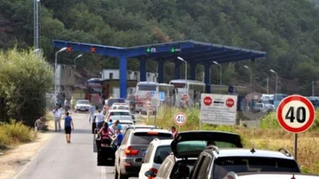 Kosovo-Exils Ankunft, dies ist die Situation an Grenzpunkten