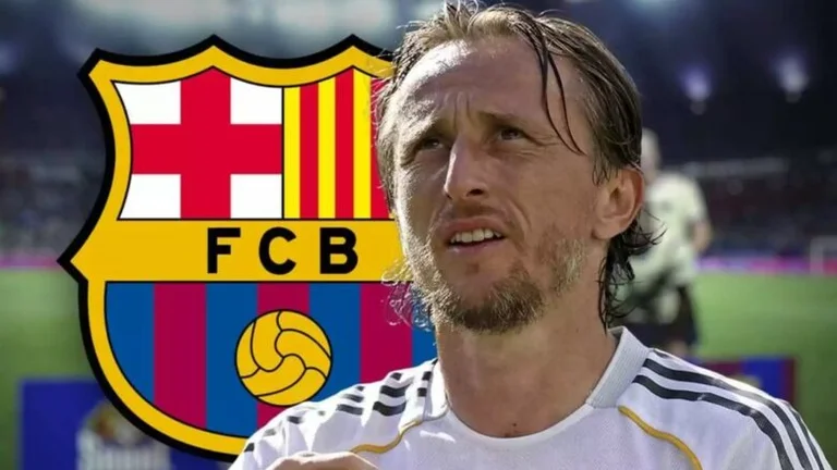 Barcelona TV Kommentator macht einen Skandal über Luca Modric