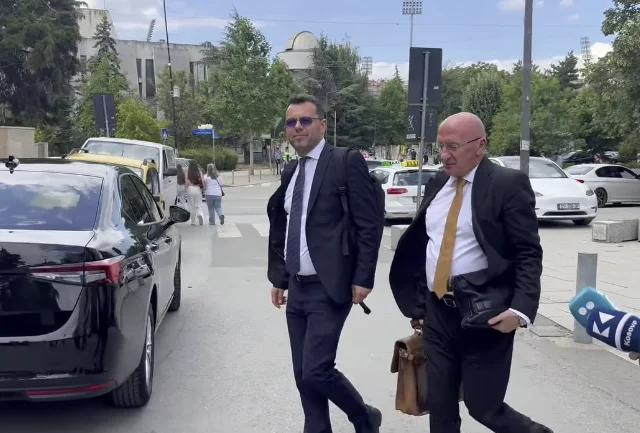After Roseta Hajdari and Irfan Lipovica arrive at Special Prosecution