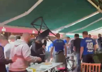 Drei verletzte und drei verhafteten in physischer Zusammenstöße zwischen Licht- und Kopenhagen-Fans in Pristina