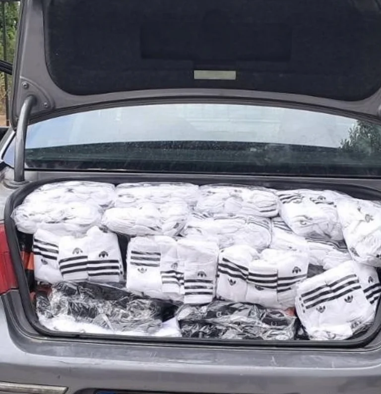 Police confiscate goods from Macedonians after a lie strikes