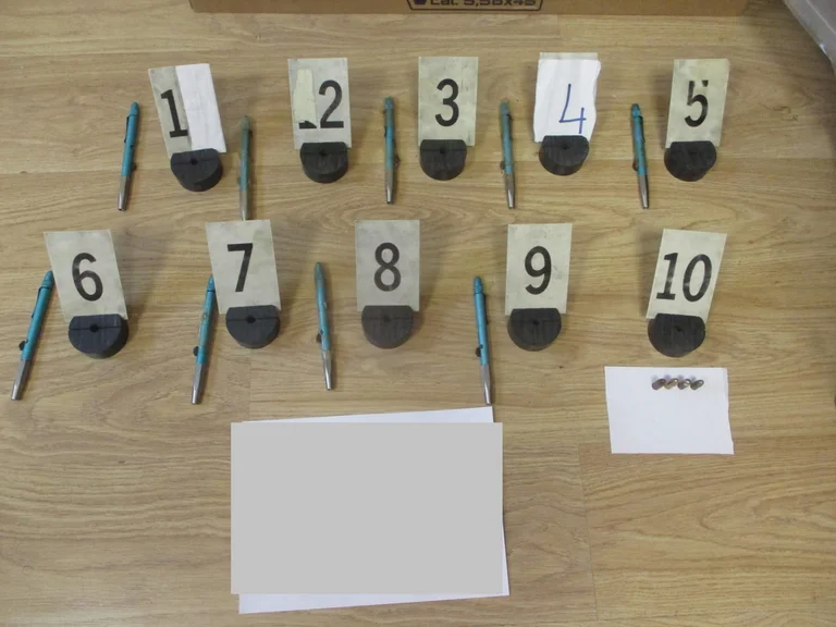 A suspect in Pec is arrested, confiscated by nine penlike weapons