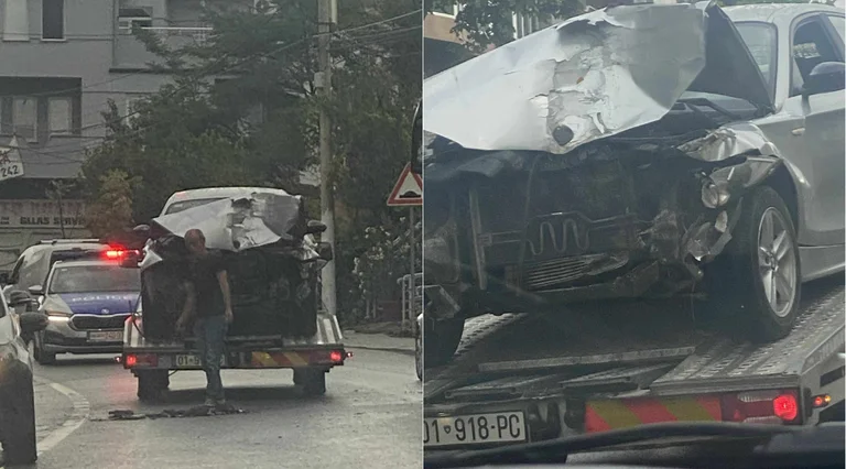 Drei verletzt in einem Unfall in Pristina, Polizeidetails