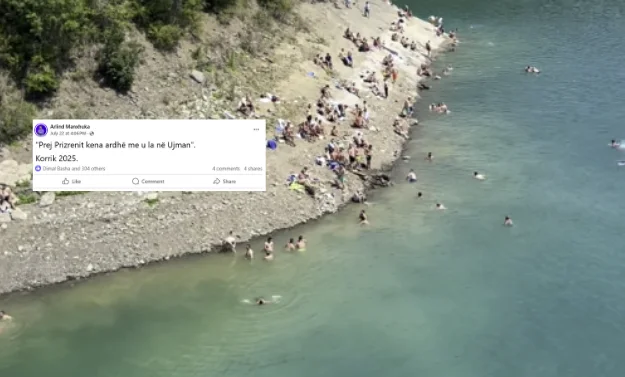 Come ha fatto Vetevendosje orgoglioso nel lavaggio dei cittadini nel lago Weeman?