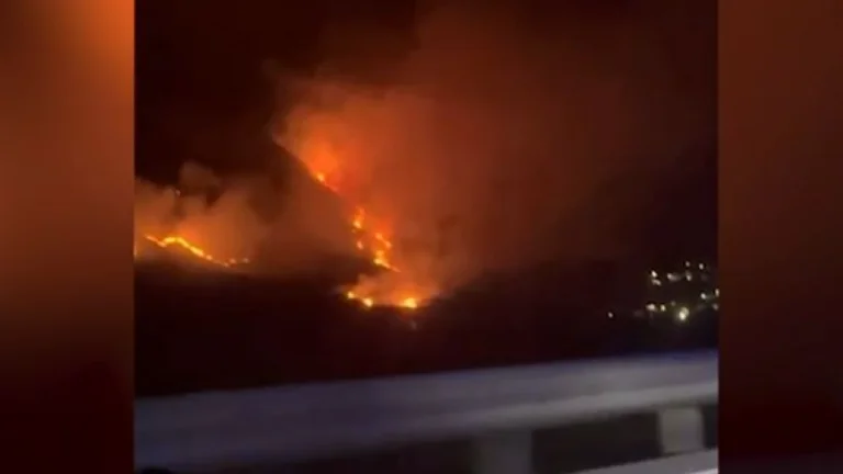 34 bomberos las 24 horas en Albania, 17 todavía activos