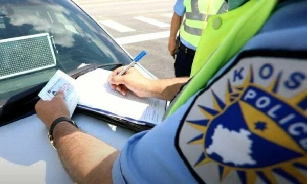 Police in Ferizaj do not forgive, fine two drivers after breaking traffic rules