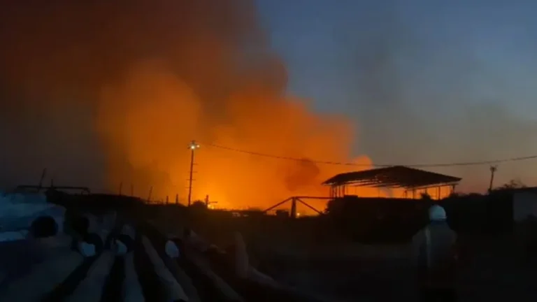 Fire includes property in Prekaz, causes some material damage