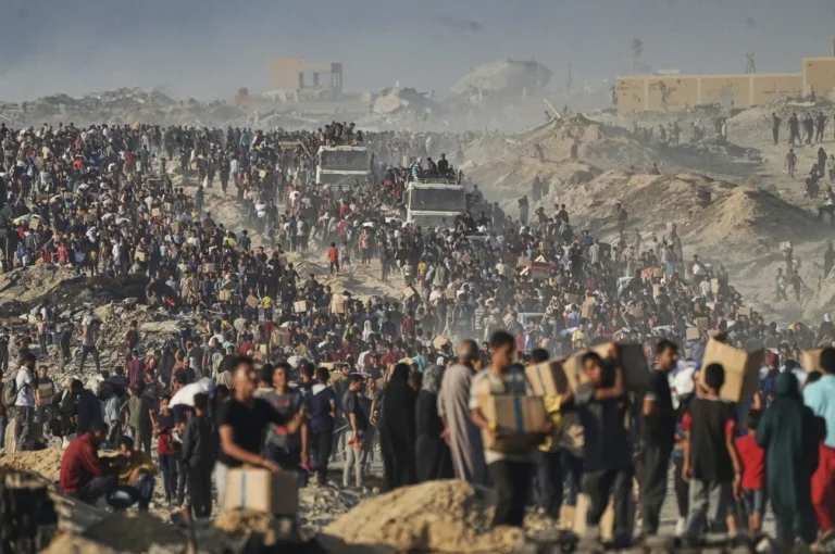At least 25 Palestinians killed in new Israeli attacks as hunger crisis deepens