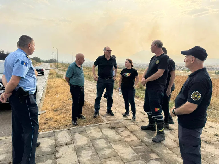 Totaj visits the village of Lubizhda after the fire, the situation is brought under control until rain helps firemen
