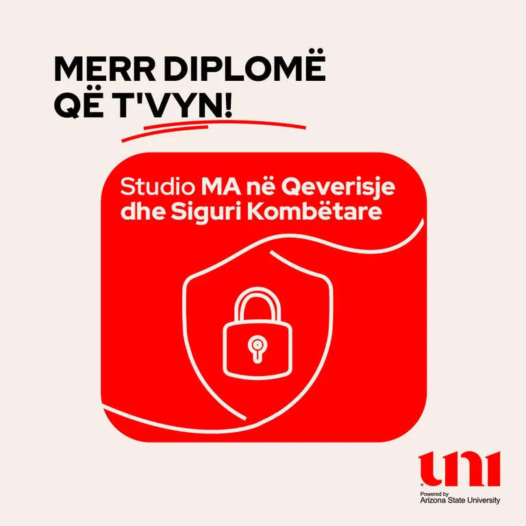 Studio MA in Governo e Sicurezza Nazionale! UN-Universum con un programma americano da Arizona State University!