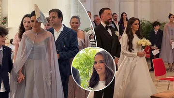 Les mariages royaux dans la cathédrale de Pristina, Teuta et Agron sont couronnés selon les rites religieux catholiques