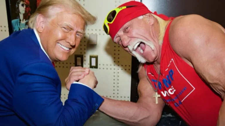 Trump dice addio a Hulk Hogan con una foto speciale
