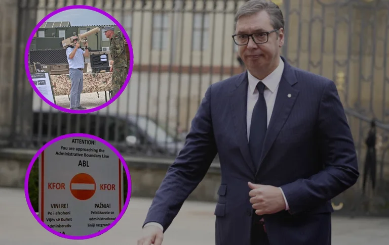 KFOR puts new signs on the Kosovo-Serbia border, German ambassador publishes photos by Bondsteel ? Are they sending the message to Vuciqi after the threat?