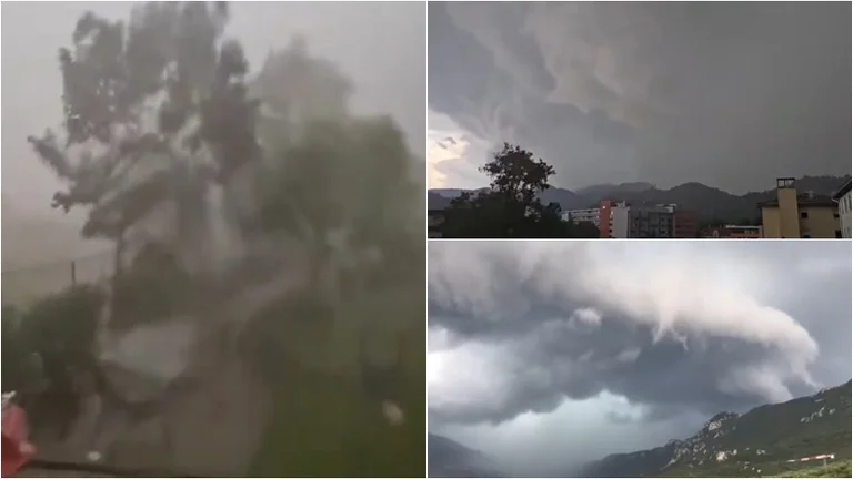 Powerful storms strike Slovenia, alarm rises in Croatia as well