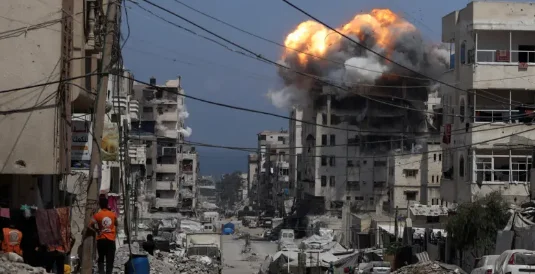 Ce qui contient la déclaration de 25 nations appelant à la fin de la guerre de Gaza