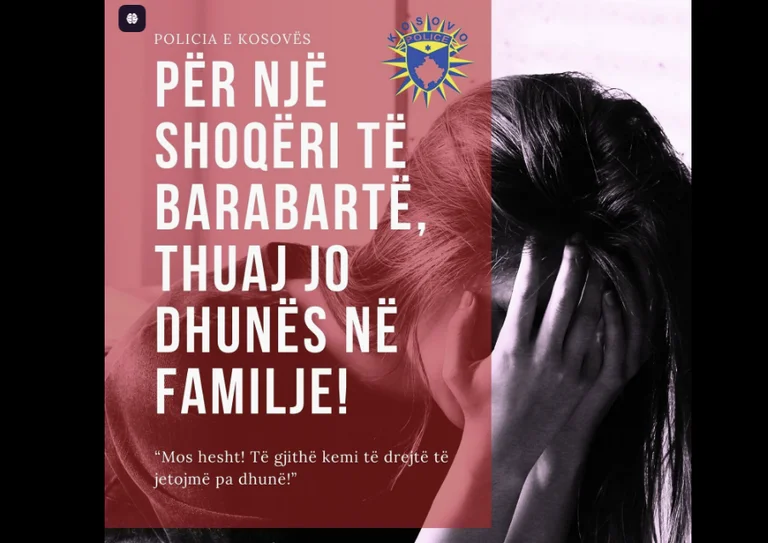 “Non silenzi” - La polizia di Kosovo chiama i cittadini a denunciare la violenza domestica