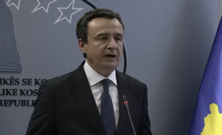 Kurti appelle les citoyens: Ne pas passer de la Serbie, il y a des indicateurs que l'UE et l'OTAN cesseront de réagir à ces menaces Vuciqi