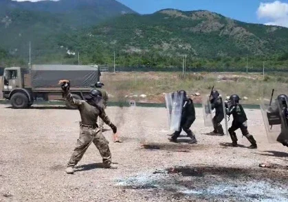 KFOR Trained for Fire Ready Control