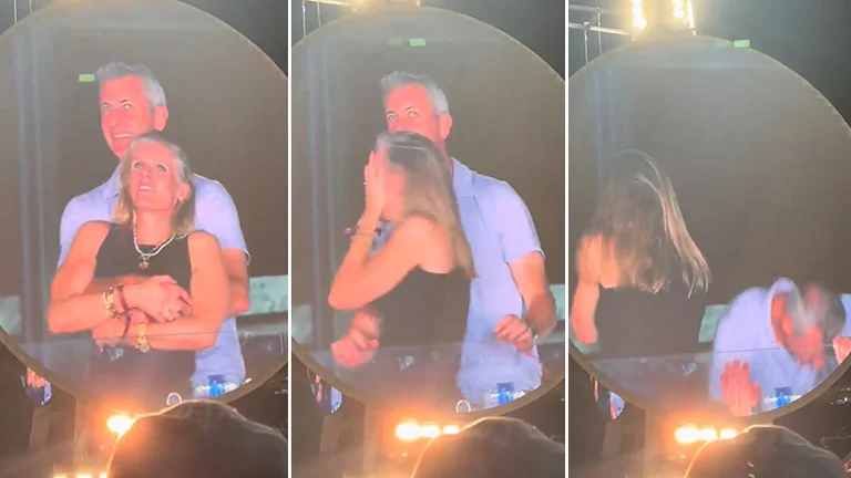 Suspendu par le PDG marié qui a été attrapé tromper au concert de Coldplay
