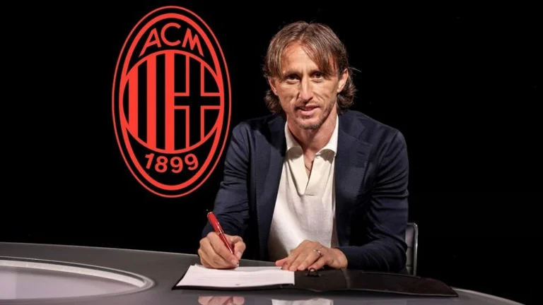 Modric descubre por qué eligió Milán después de salir del Real Madrid