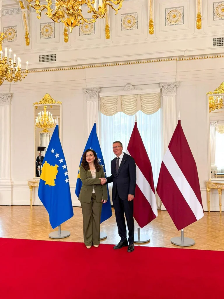 Osman in Latvia: Thank President RenkÇavis for his steadfast friendship with Kosovo