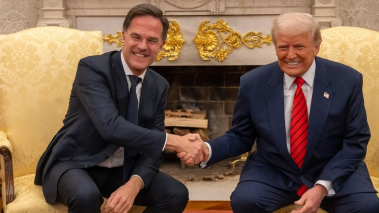 Chief NATO in den USA von morgen, Treffen mit Trump, anderen Beamten