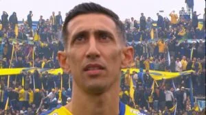 Return in 15 years. Glorious receptions for Di Marian, Arginas burst into tears
