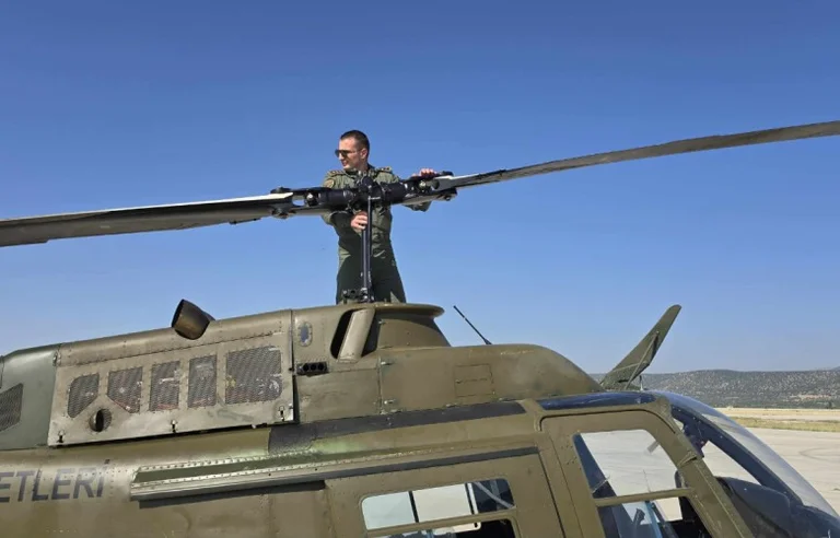 KSF pilots wind up training helicopter in Turkey