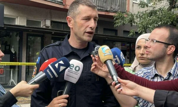 Von der Postfeuerpolizei in Pristina Stated in Pristina