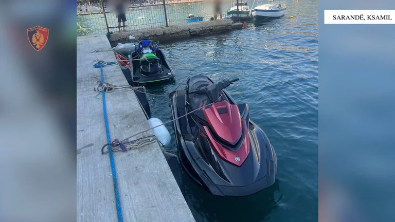 Un ciudadano francés en Ksamil está herido mientras maniobra por medios flotantes