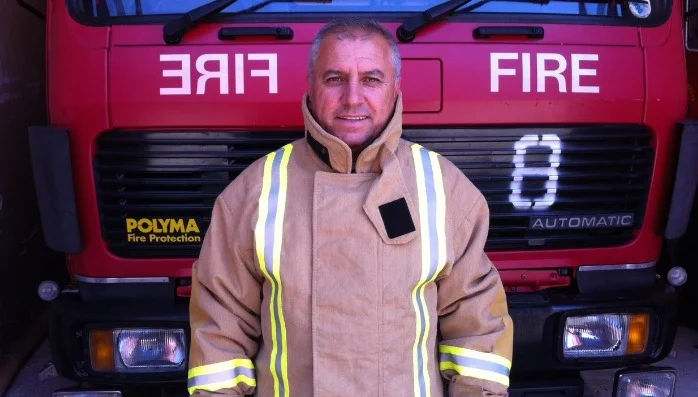 Hoy el bombero que perdió su vida en la línea del deber es enterrado