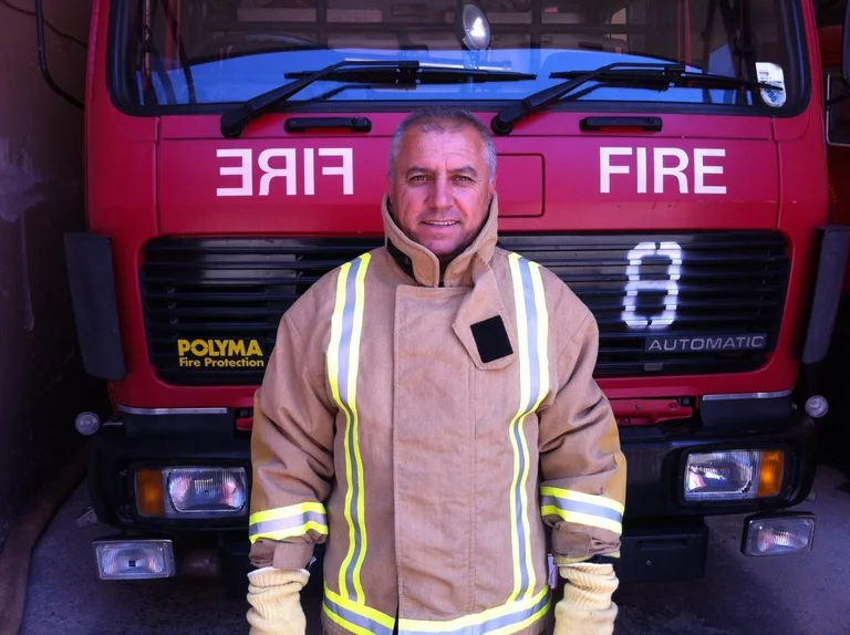 Gjakova Fire Brigade operativer Chief Unfalltod in Head