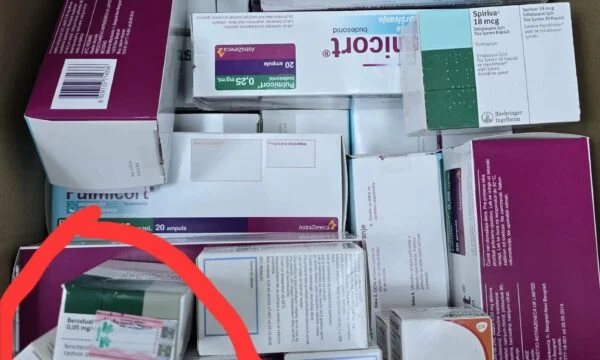 Private pharmaceutical action in northern Mitrovica: Unauthorized Products Found for the Country Market