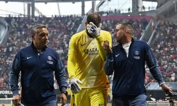 Sie brach ihr Bein im Crash mit Mussala, kommt die Reaktion von Donnarumma